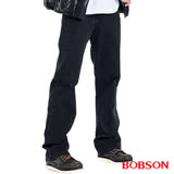 BOBSON 男款嘻哈酷中直筒牛仔褲(1677-87)