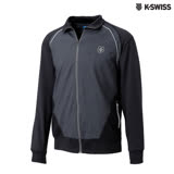 K-Swiss Track Jacket運動外套-男-黑/灰