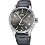 Oris 豪利時 Big Crown ProPilot 日曆星期機械錶-灰/45mm 0175276984063-0752206FC