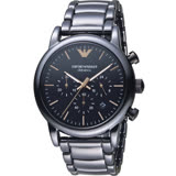 ARMANI 亞曼尼 Classic 英倫簡約風計時腕錶 AR1509