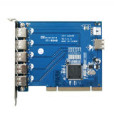 伽利略 PCI To USB2.0 6 Port 擴充卡(NEC晶片)(PTU05NA)