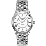 LONGINES 浪琴 Flagship 經典純粹機械錶-白/38mm L48744216