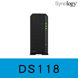 【 IronWolf 3TB 】Synology 群暉科技 DiskStation DS118 1Bay NAS 網路儲存伺服器