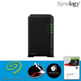 【 IronWolf 3TBx2 】Synology 群暉科技 DiskStation DS218play NAS 2Bay 網路儲存伺服器