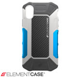 美國 Element Case iPhone X Formula 強化防摔手機保護殼 - 灰藍