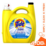 美國 Tide 汰漬 濃縮洗衣精 清新微風 4.08L