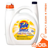 美國 Tide 汰漬 濃縮洗衣精 敏感性肌膚適用 4.08L
