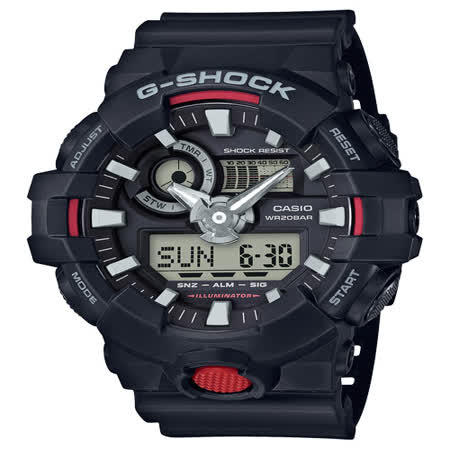 G-SHOCK
絕對強悍 雙顯運動錶