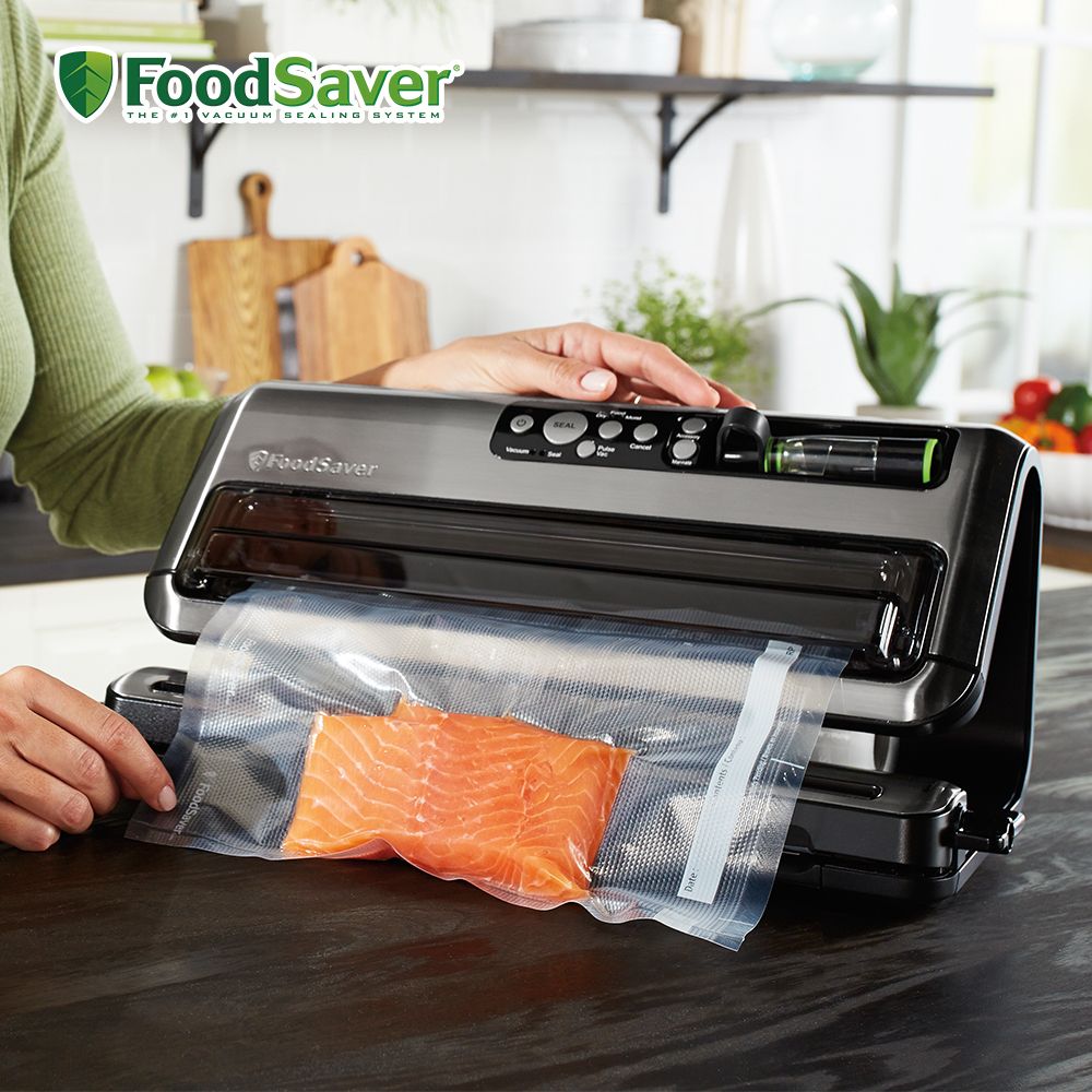 FoodSaver-旗艦真空包裝機FM5460 送11吋裸裝卷X2+加大卷