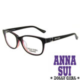 【ANNA SUI 安娜蘇】Dolly Girl系列朝流光學眼鏡立體雙色雕花款(三色 DG513)