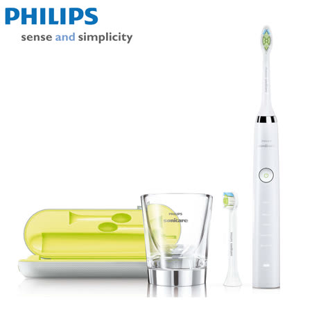【遠傳專案】【飛利浦 PHILIPS】Sonicare DiamondClean 鑽石靚白音波牙刷 (HX9332)