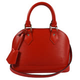 Louis Vuitton LV M41160 ALMA BB EPI 水波紋迷你手提斜背艾瑪包.紅 現貨