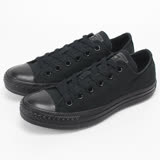 CONVERSE 男女 延續款-低筒全黑帆布 CONVERSE帆布鞋(低統)- M5039C