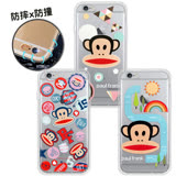 大嘴猴正版授權 iPhone 6s/6 Plus 5.5吋 原創風格 氣墊保護手機殼(幾何.彩虹.徽章) 空壓殼