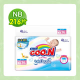 日本大王GOO.N紙尿褲(境內版)-黏貼型NB(36片*6串)