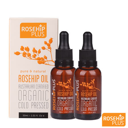 澳洲RosehipPLUS
有機玫瑰果油新年保養組
