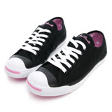 CONVERSE 男 休閒鞋JP LP L/S OX BLACK/LIGHT ORCHID/WHITE-黑