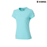 K-Swiss Coverseam Panel Tee排汗T恤-女-綠