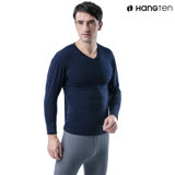 【HANG TEN】輕量保暖V領長袖1入組-丈青(HT-B13004)