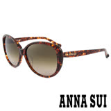 Anna Sui 安娜蘇 香氛花園復古時尚火耀琥珀色太陽眼鏡(琥珀) -AS836G167
