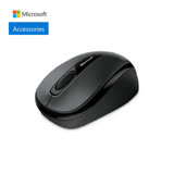 微軟 Microsoft 無線行動滑鼠 3500 - 灰黑(GMF-00006)