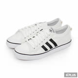 【adidas 愛迪達】NIZZA(經典復古帆布休閒鞋/CQ2333)