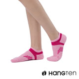 【HANG TEN】船型氣墊機能襪3雙入組(女)_粉紅(HT-A23002)
