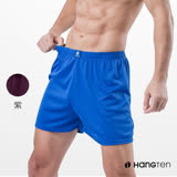 【Hang Ten】HANG TEN 極度排汗平口褲_湛藍_HT-C12004(HANG TEN/男內著)