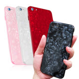 VXTRA夢幻貝殼紋 iPhone 8 Plus/7 Plus 5.5吋 高顏質雙料手機殼 有吊飾孔