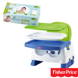 費雪牌 Fisher-Price寶寶小餐椅/FSC71897+Nac Nac 乾式嬰兒超柔細紗布毛巾80抽*1盒
