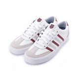 K-SWISS 雙色復古綁帶休閒鞋 白酒紅灰 75487197 男鞋 鞋全家福
