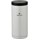 【日本 Snow Peak】雪峰 魔法師不鏽鋼 隨行保溫瓶350ml(Kanpai Bottle)超輕量保冰.保冷.保鮮.飲料罐/咖啡瓶/ TW-070PW 珍珠白