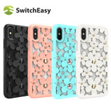 SwitchEasy Fleur iPhone Xs / X 3D花朵吸震防摔保護殼