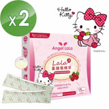 【Angel LaLa天使娜拉】LaLa蔬果酵素蔓越莓精萃(15包/盒x2盒)