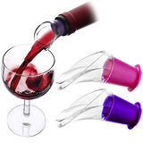 《VACU VIN》Crystal 晶透不滴漏注酒器(粉紫2入)
