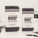 【Happymori】※Modern※ 側開手機皮套 適用IPhone5