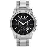 A│X Armani Exchange 時尚三眼計時腕錶 AX2084