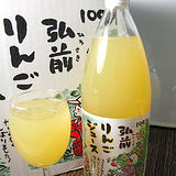 日本青森縣弘前完熟100%蘋果汁2瓶(1000毫升/瓶)免運