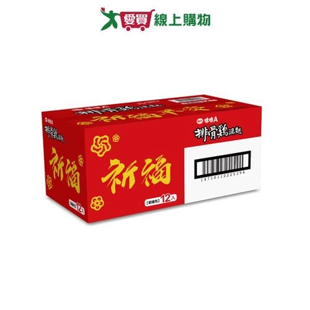 味味Ａ排骨雞包麵中元特規80Gx12