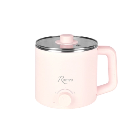 羅蜜歐 1.5L輕鬆料理鍋 霧粉 LF-1086 