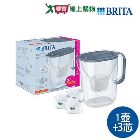 BRITA SE純淨濾水壺石灰藍(3芯)