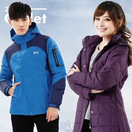 遊遍天下 男女款 GlobeTex刷毛/羽絨外套