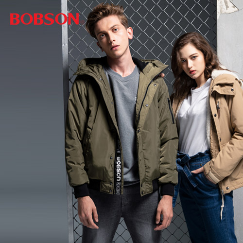 BOBSON 羽絨外套/發熱牛仔褲 嚴選冬衣↘