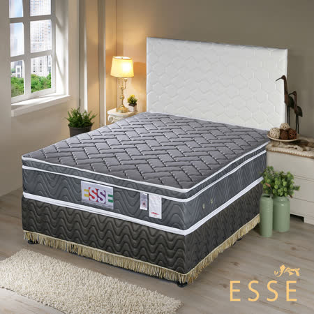 御璽名床 三線加高獨立筒床墊-雙人