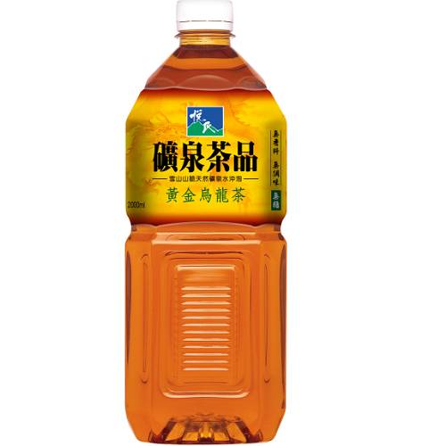 悅氏黃金烏龍茶(無糖)2L