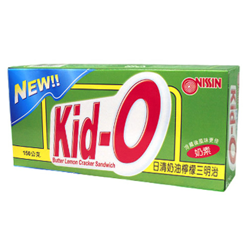 日清Kid-O三明治餅乾-奶油檸檬口味150g