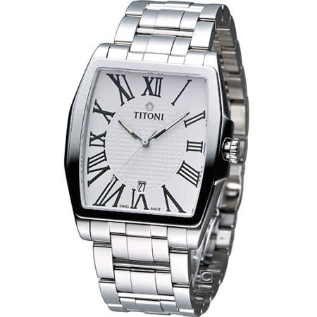 梅花錶TITONI WALL STREET 機械腕錶 83727S-314