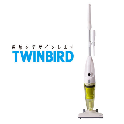 日本TWINBIRD手持直立兩用吸塵器TC-5121TWG(嫩芽綠)