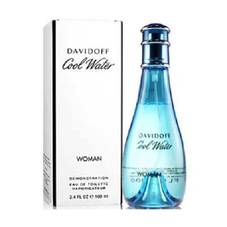 Davidoff Cold Water 冷泉女性淡香水 100ml-Tester包裝