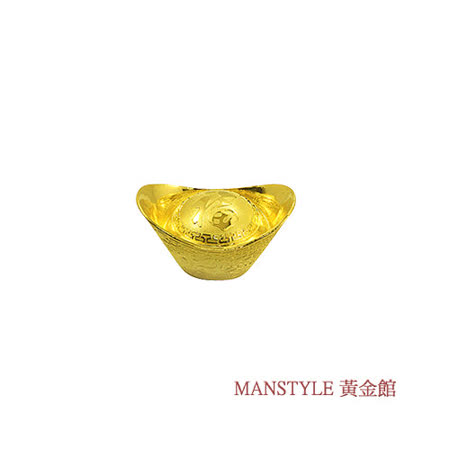 Manstyle 福字黃金元寶 (2錢